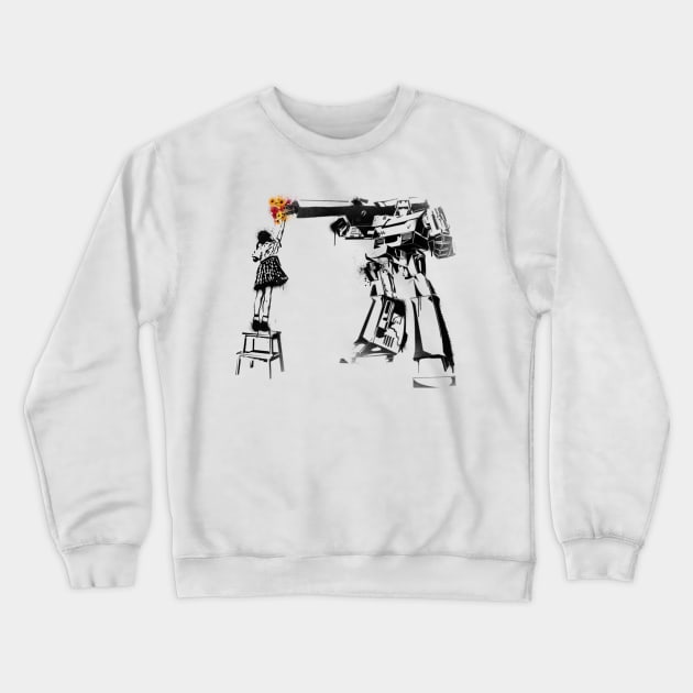 TF - Peace Through Botany Crewneck Sweatshirt by DEADBUNNEH